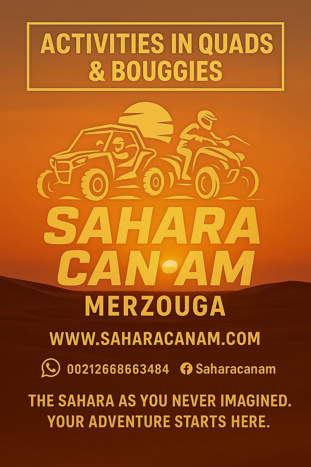 Sahara Can Am - Aventuras en el Desierto